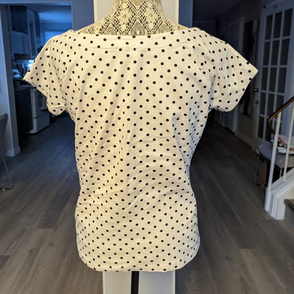 Ralph Lauren polka dot cotton top - Picture 3 of 6